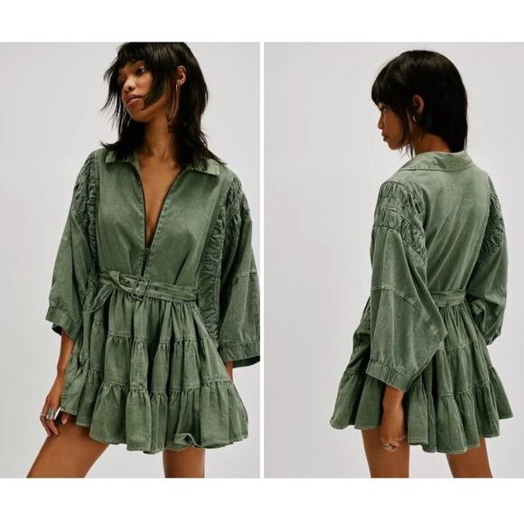 knee length dresses for ladies Free People Short and Sweet Mini Dress